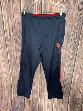 Arsenal FC Men’s Track Pants Size M Navy Red Soccer Athletic Pants